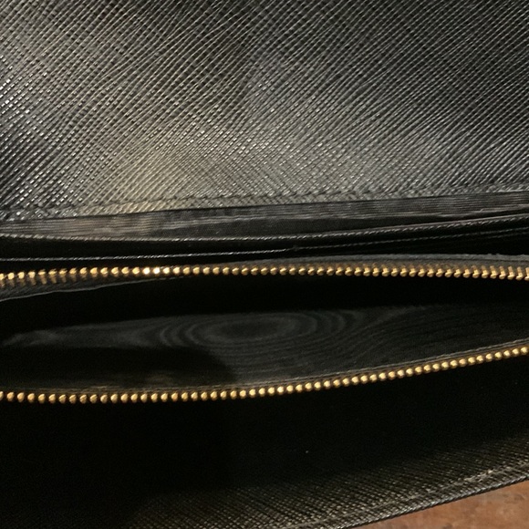 Prada Saffiano Metal Clutch Wallet - Picture 5 of 9